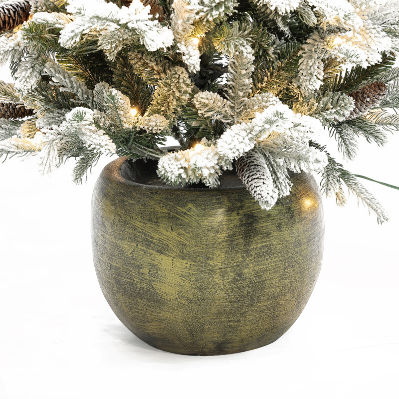 Ice Fireworks 4' Green Pine Artificial Christmas Tree with 100 Multi-Color Lights main image 1